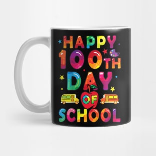 100 Days Of School Boys Girls Happy 100 Days Of School Mug